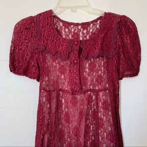Vintage lace dress